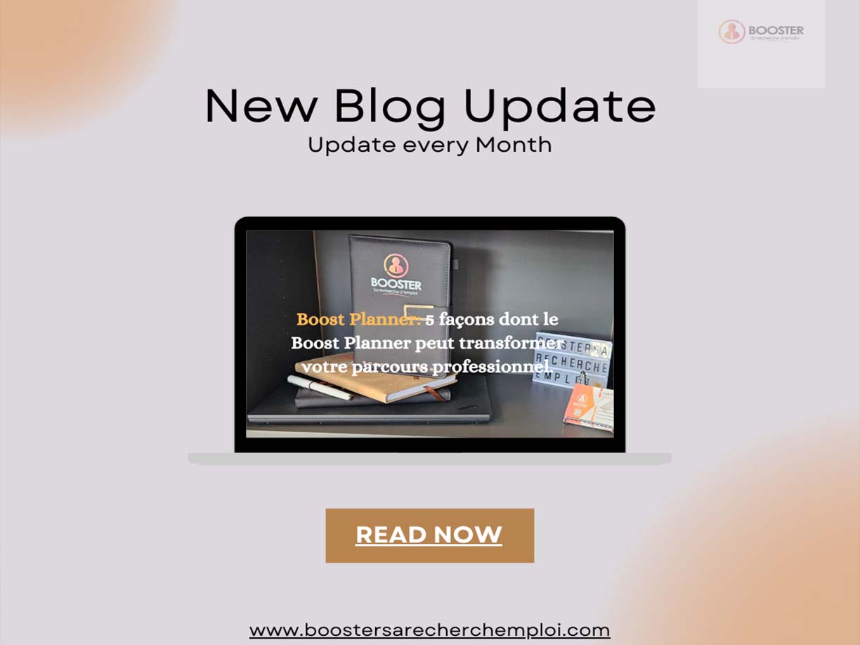 5 Façons Dont le Boost Planner Peut Transformer Votre Parcours Professionnel